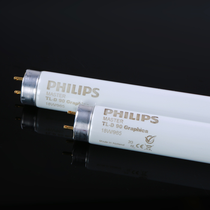 PHILIPS 标準光源D65燈管MASTER TL-D 90 Graphica 18W/965