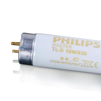 PHILIPS 标準(zhǔn)光源TL83燈(dēng)管TL-D 18W/830 1SL/25